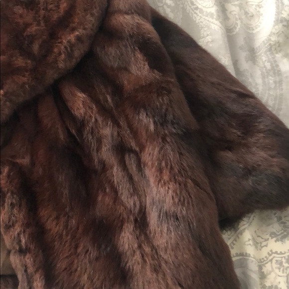 Mink jacket brown - Picture 3 of 4